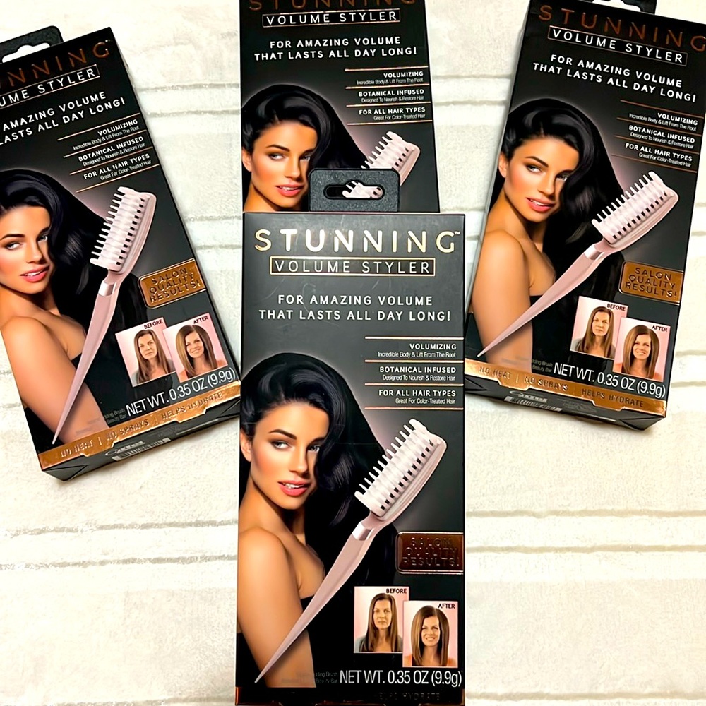 Stunning Volume Styler for amazing volume that lasts all day long